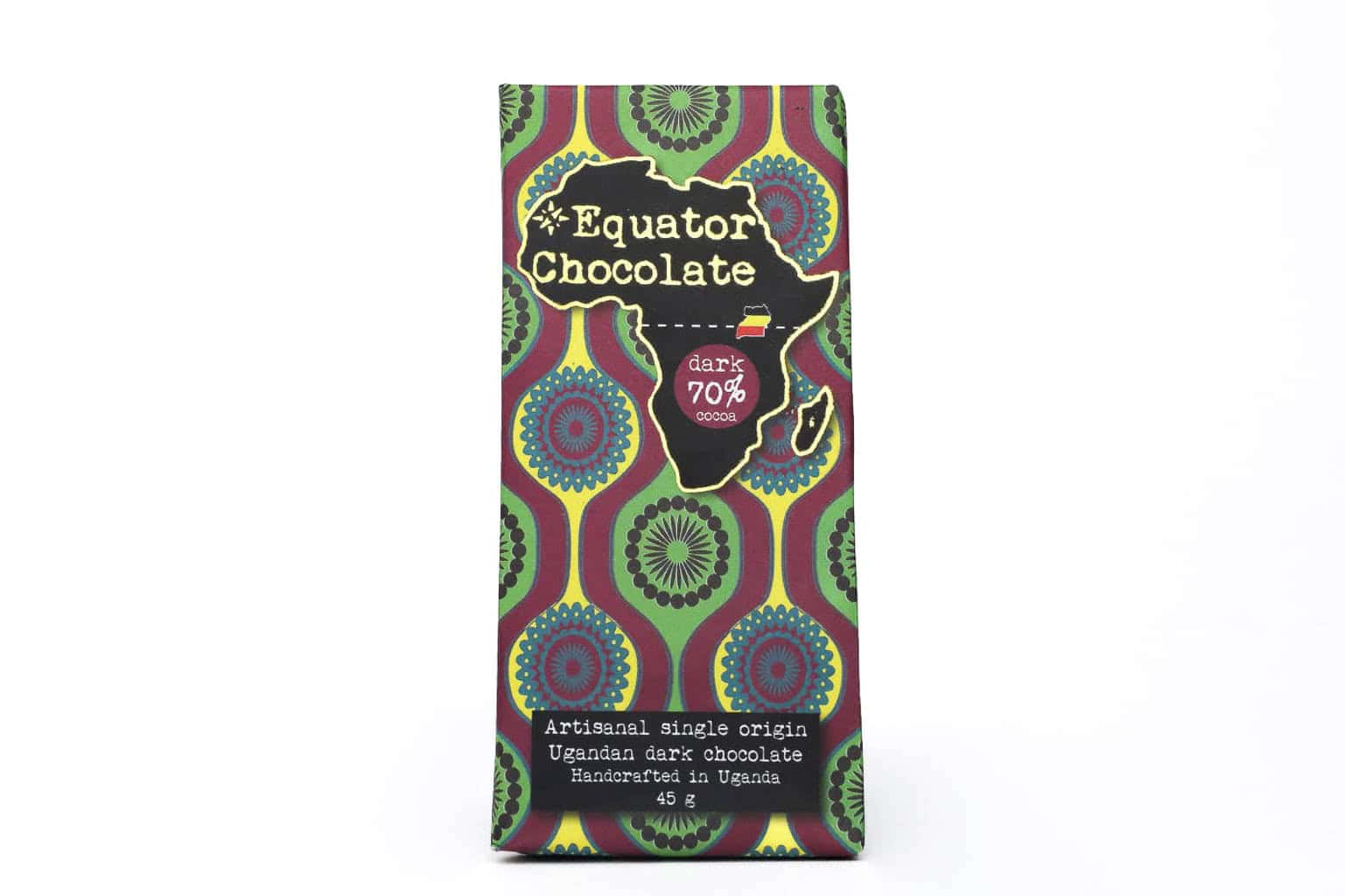 Equator Chocolate 70% Dark Chocolate Bar – 45g