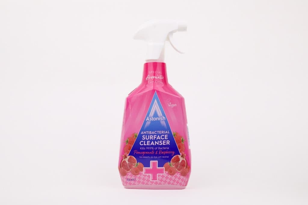 Astonish Aromatic Antibacterial Pomegranate Raspberry Surface Cleaner Trigger – 750ml