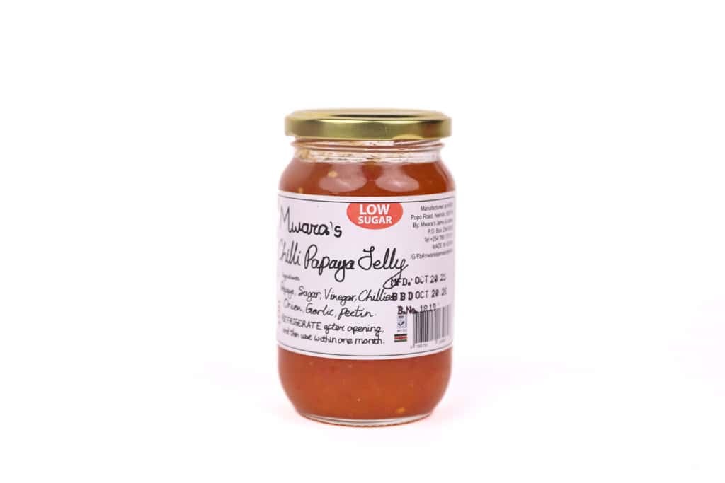 Mwara’s Chilli Papaya Jelly – 400g