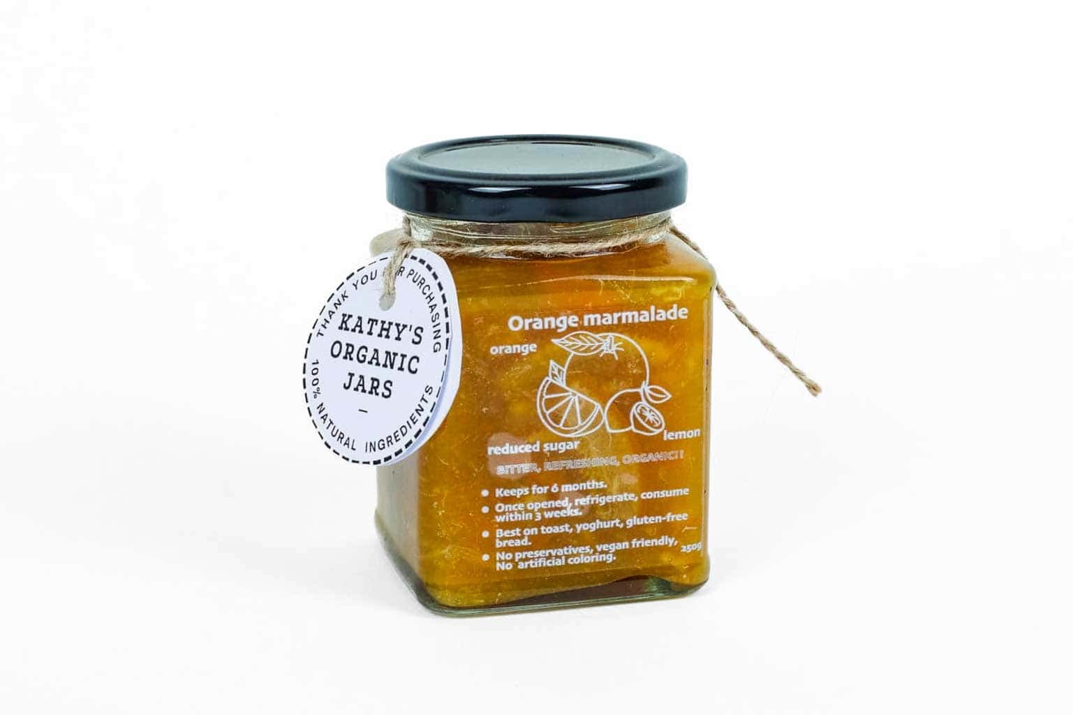 Kathy’s Jars Orange Marmalade – 250g