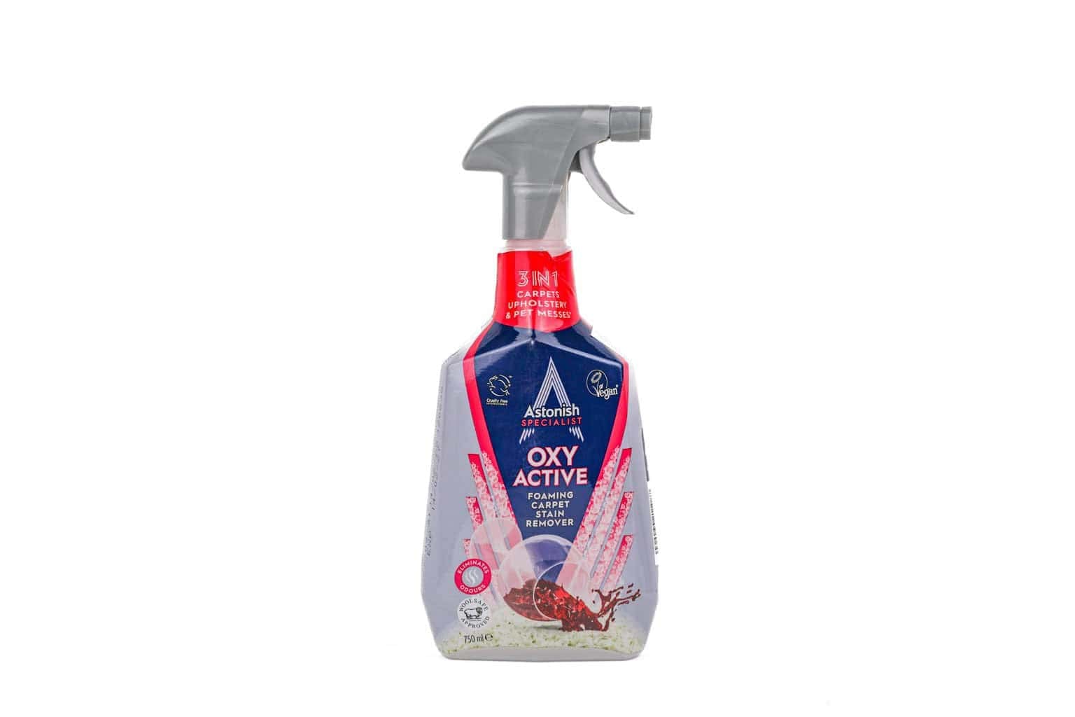 Astonish Oxy Active Foaming Carpet Stain Remover – 750ml