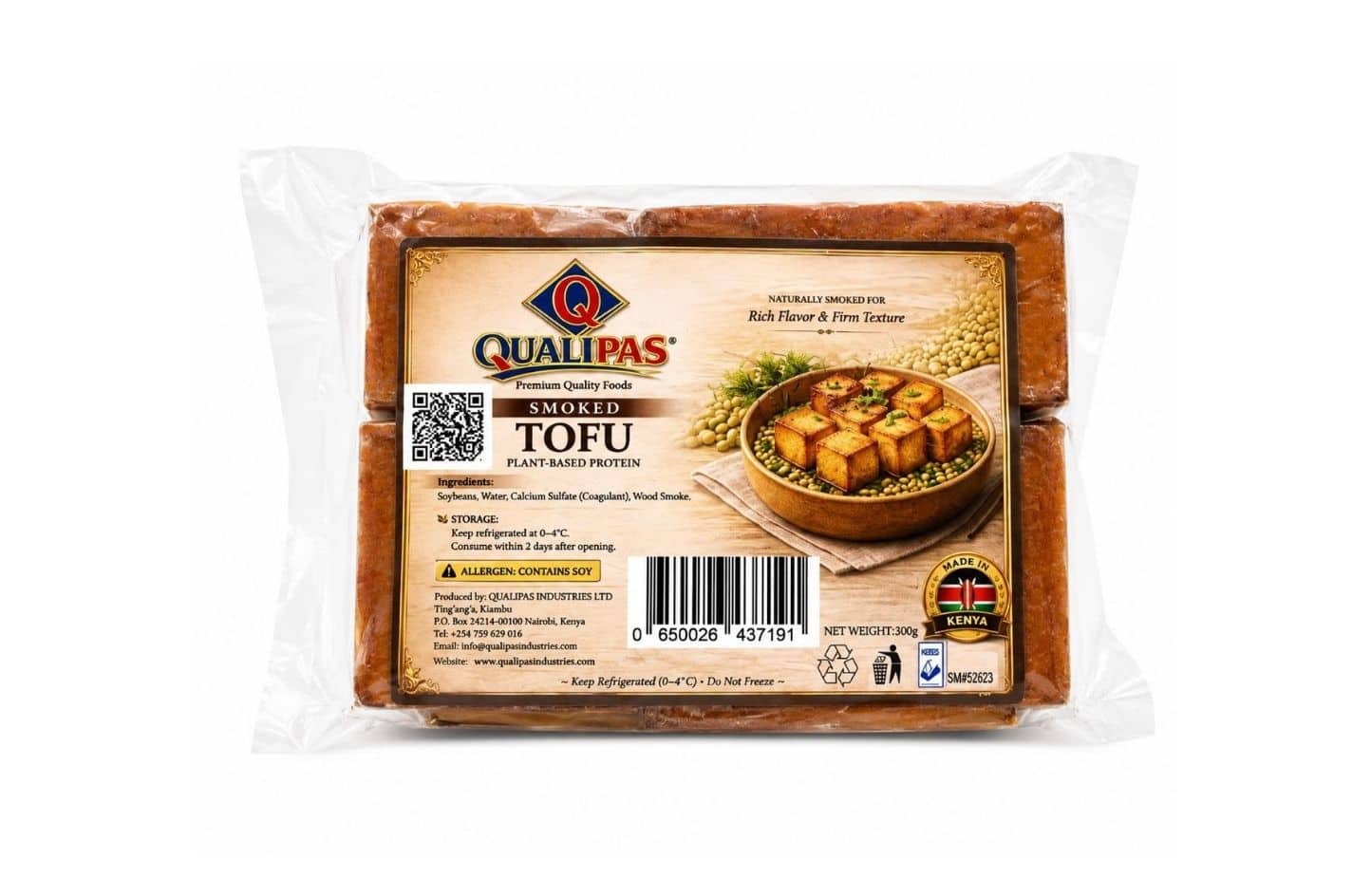 Qualipas Smoked Tofu