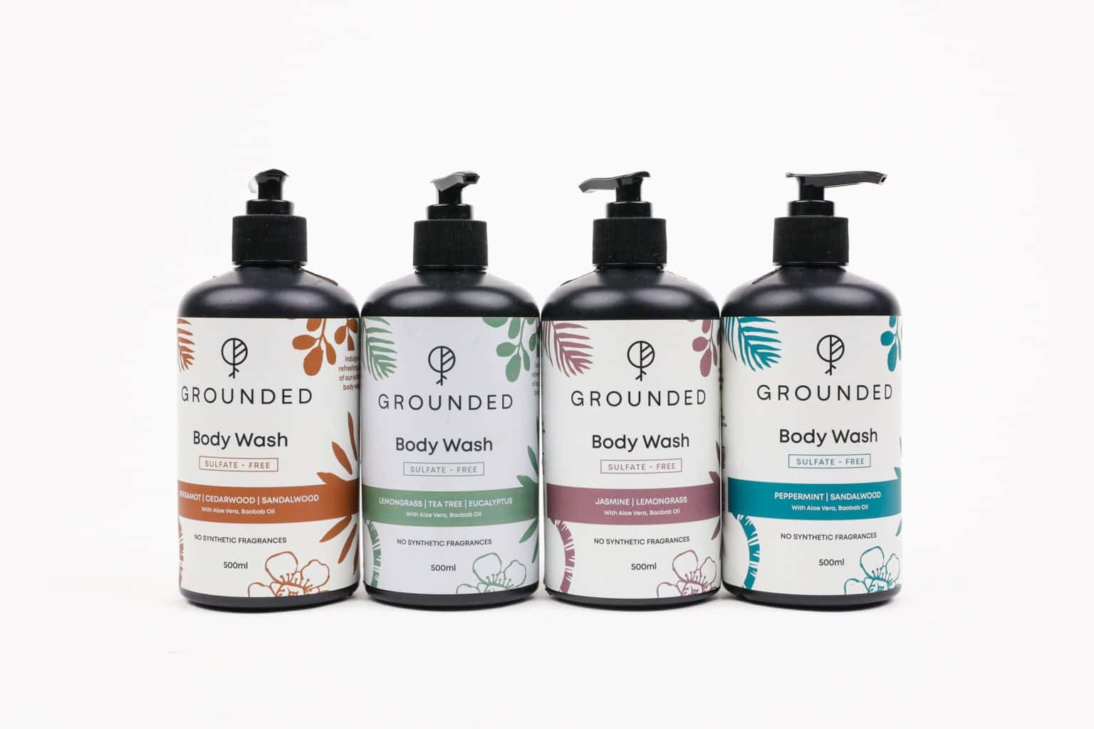 Grounded Body Wash Sulfate-Free Gel