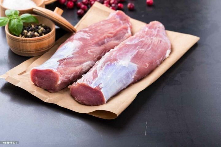 Farmer's Choice Frozen Pork Fillet - 500g