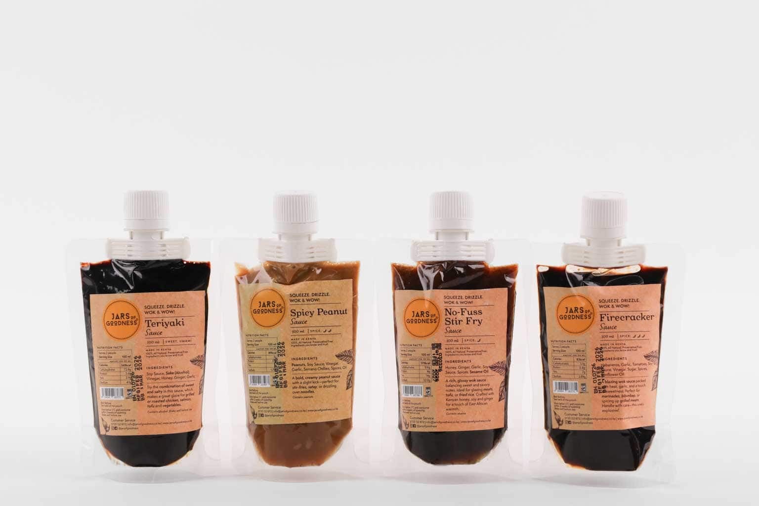 Jars Of Goodness 4 In 1 Wok Sauces