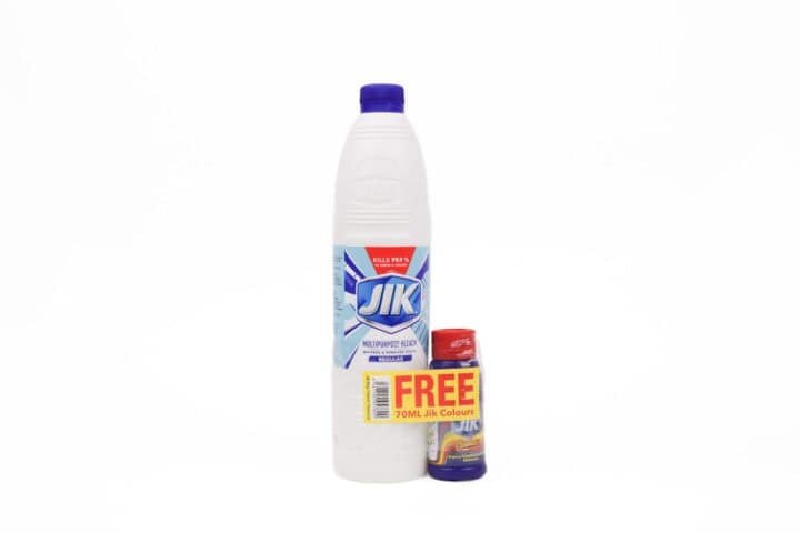 Jik Regular - 750ml (Free Colour - 70ml)