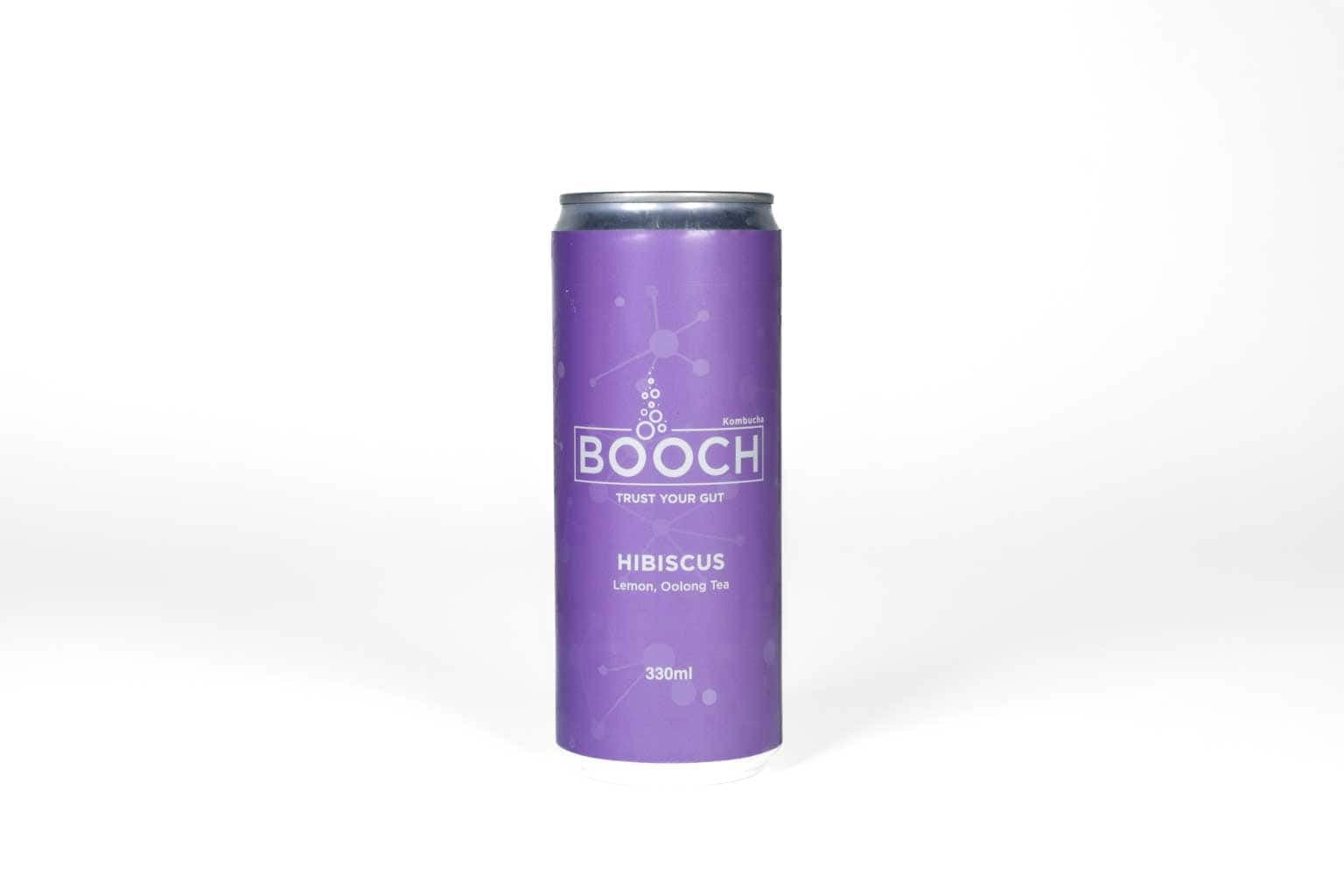 Booch Kombucha Hibiscus Can – 330ml