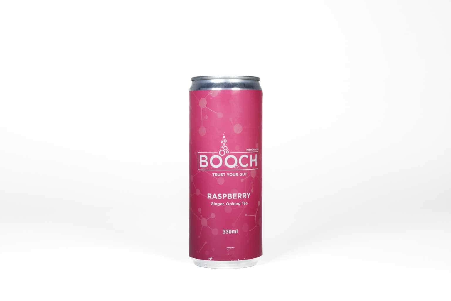 Booch Kombucha Raspberry Ginger & Sweet Oolong Tea Can – 330ml