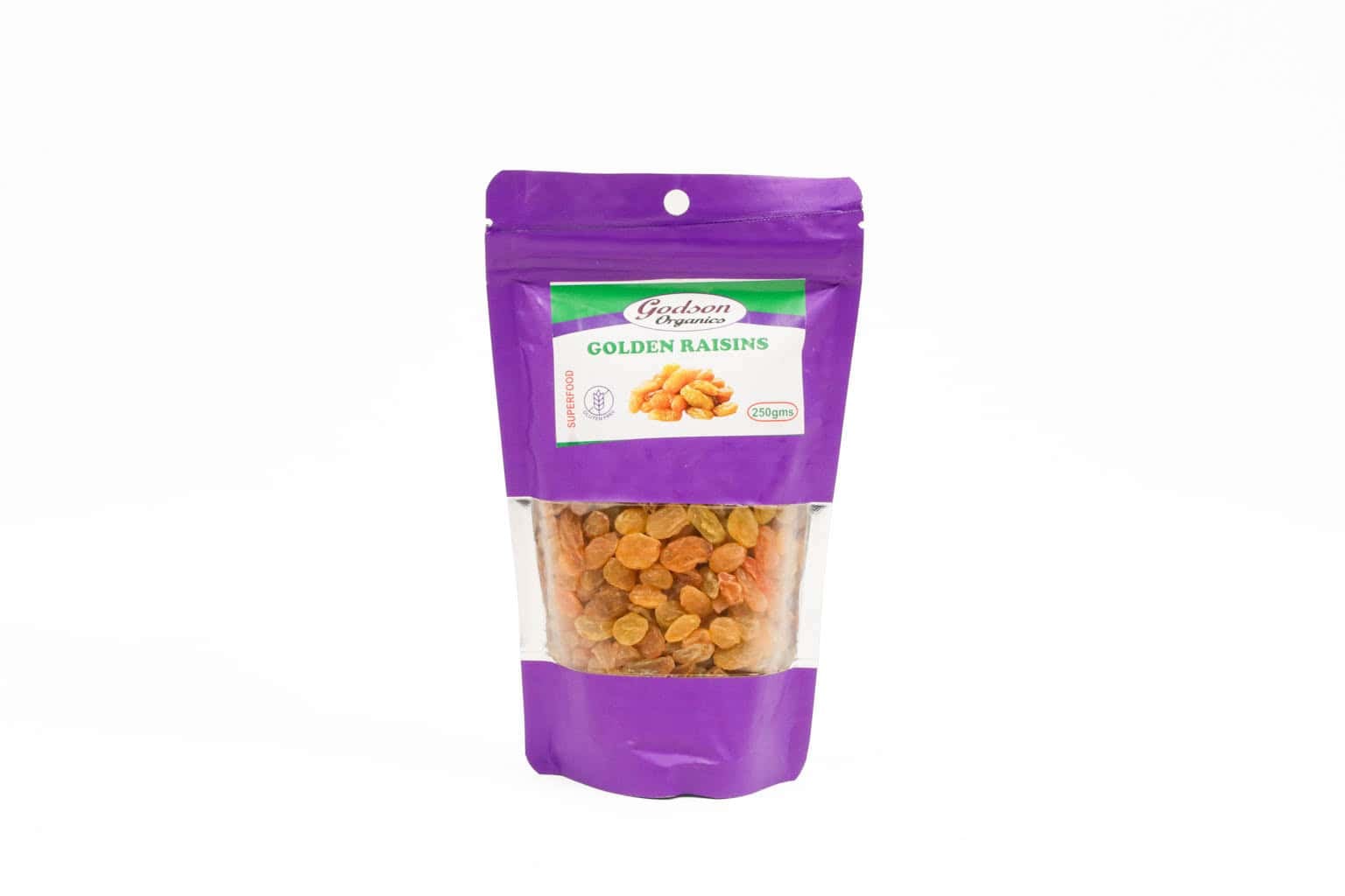 Godson Organic Golden Raisins – 250g