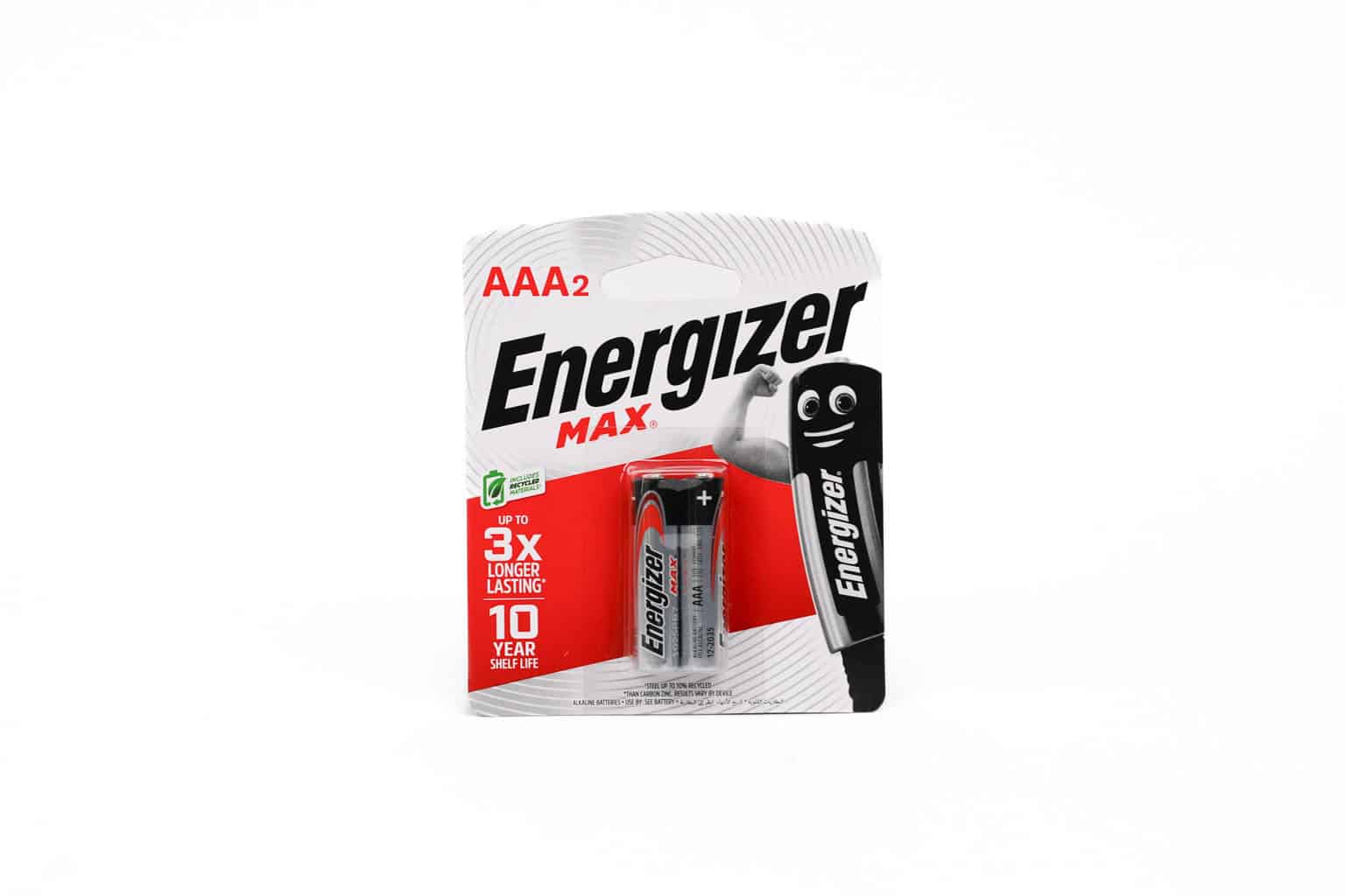 Energizer AAA Batteries – 2 Pack