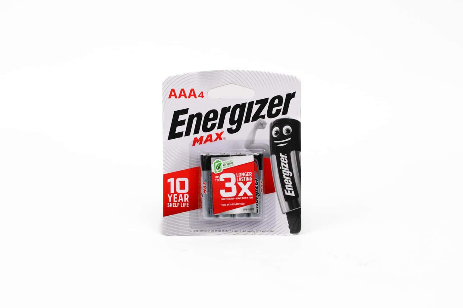 Energizer AAA Batteries – 4 Pack