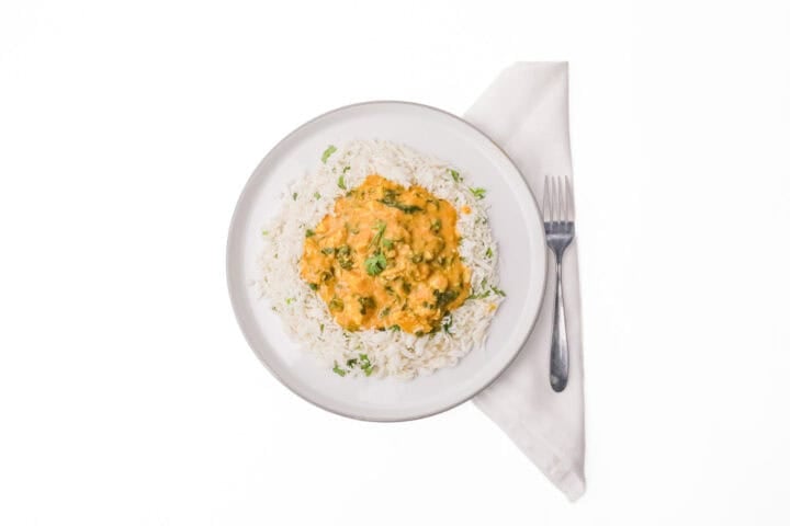 Greenspoon Freshly Made & Chilled Swahili Snapper Curry With Lemon Rice - 520g