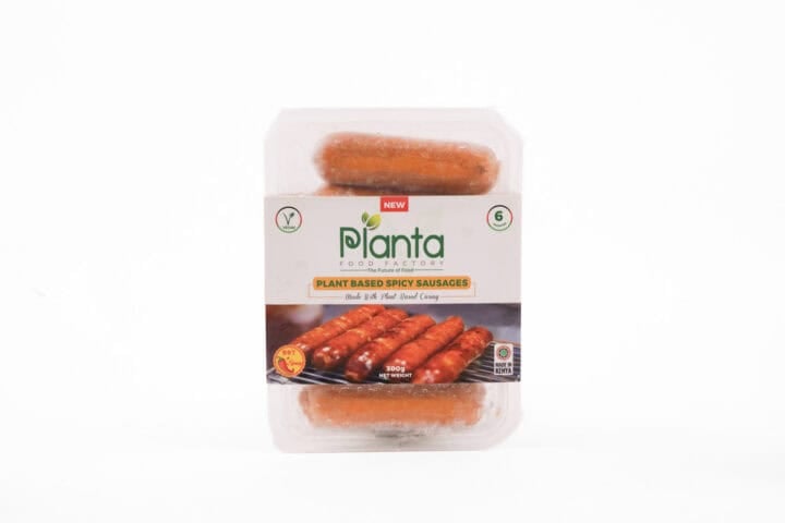 Planta Food Factory Plant Based Spicy Sausages - Pack Of 6