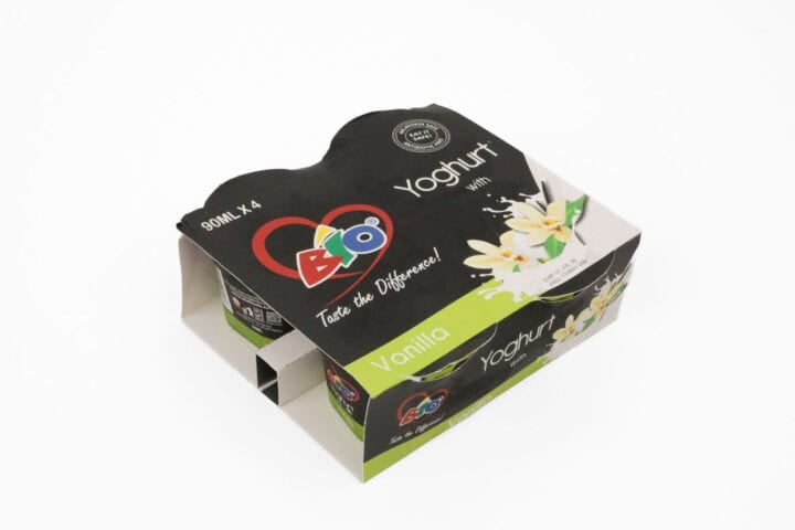 Bio Vanilla Yoghurt - Pack Of 4 (90ml)
