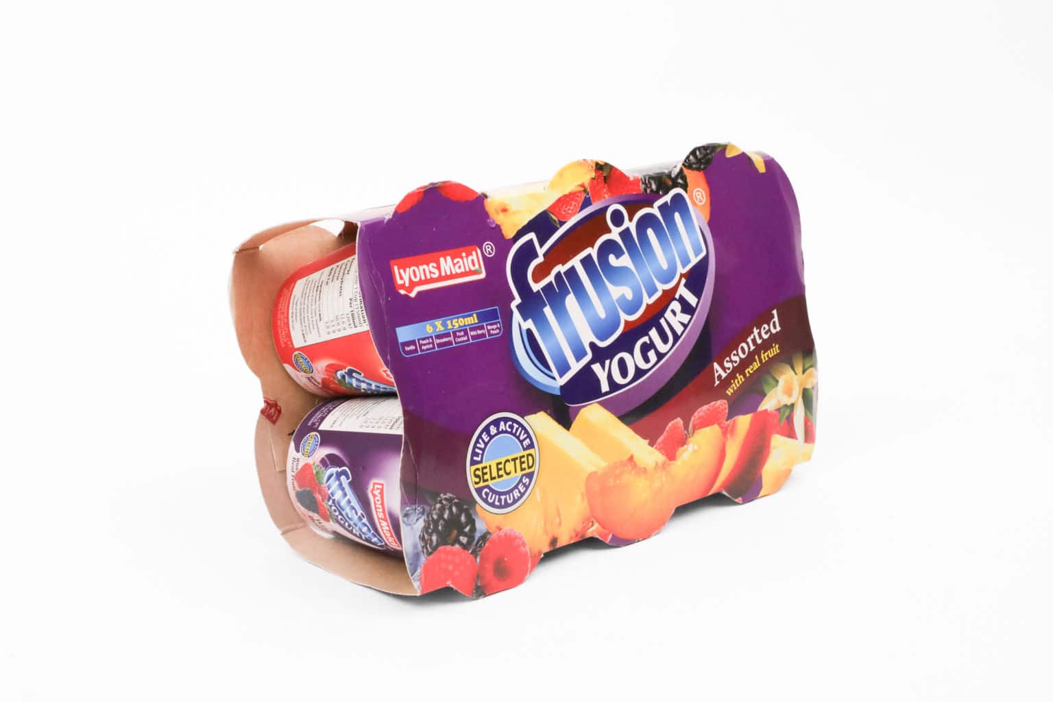 Frusion Assorted Yoghurt – Pack Of 6 (150ml)
