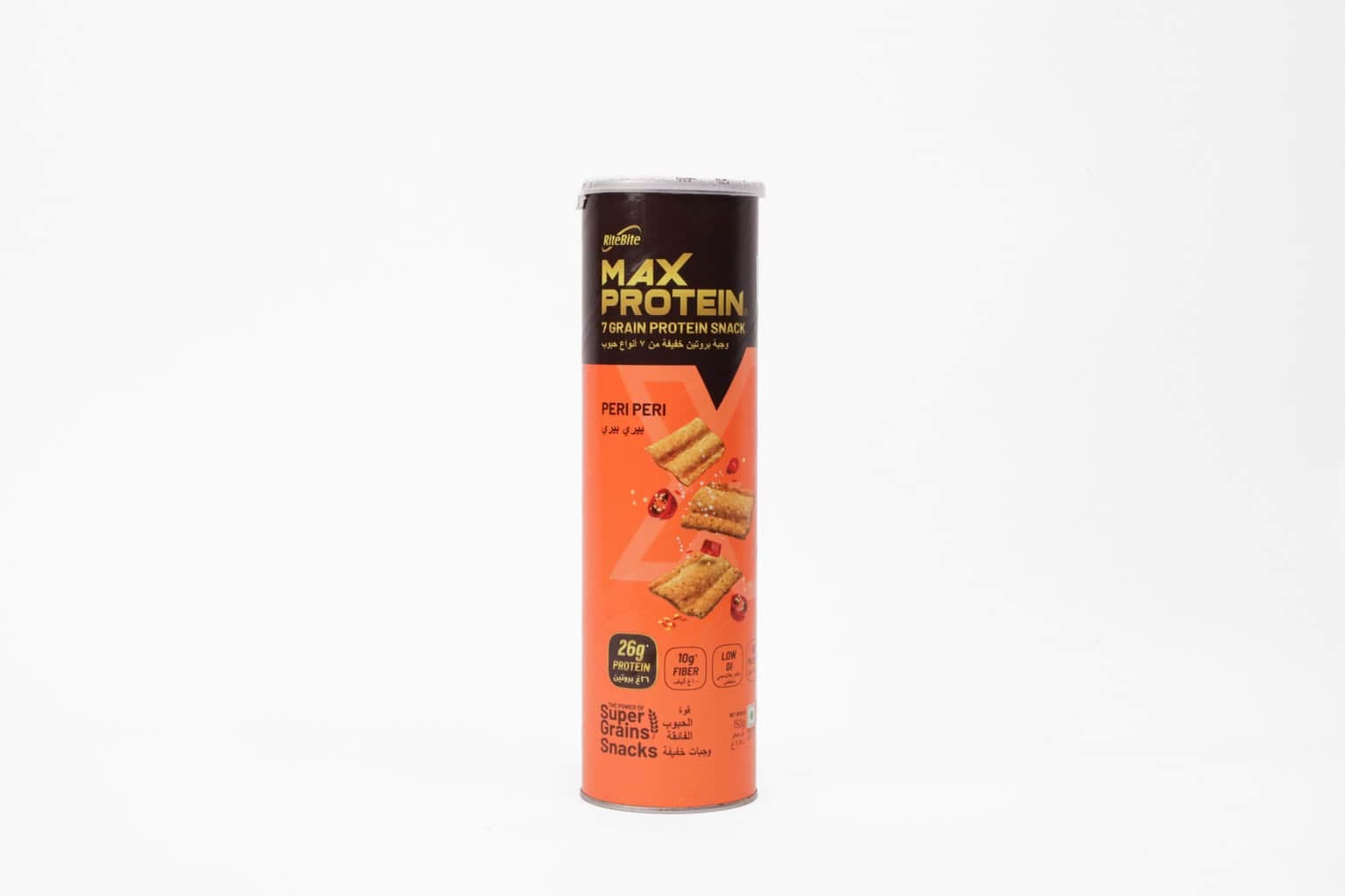 RiteBite Max Protein Chips Peri Peri Can – 150g