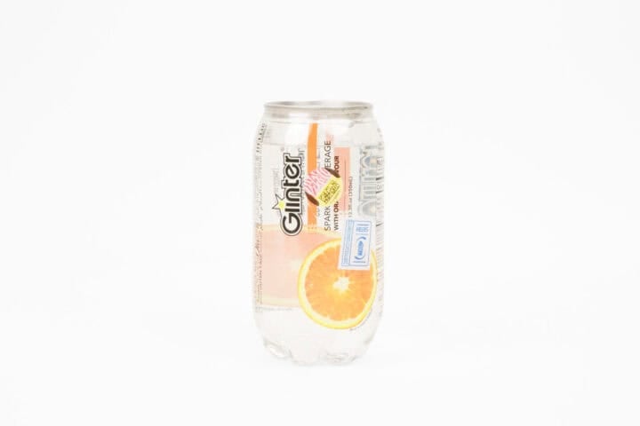 Glinter Orange Sparkling Water - 350ml
