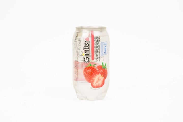 Glinter Strawberry Sparkling Water - 350ml