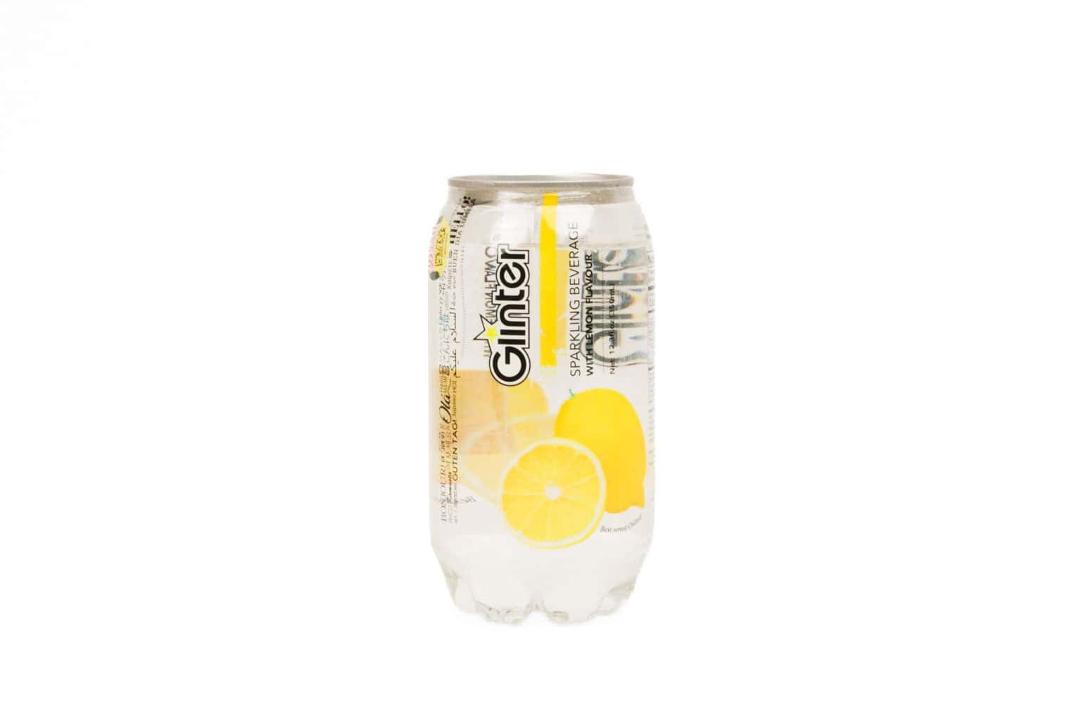 Glinter Lemon Sparkling Water – 350ml