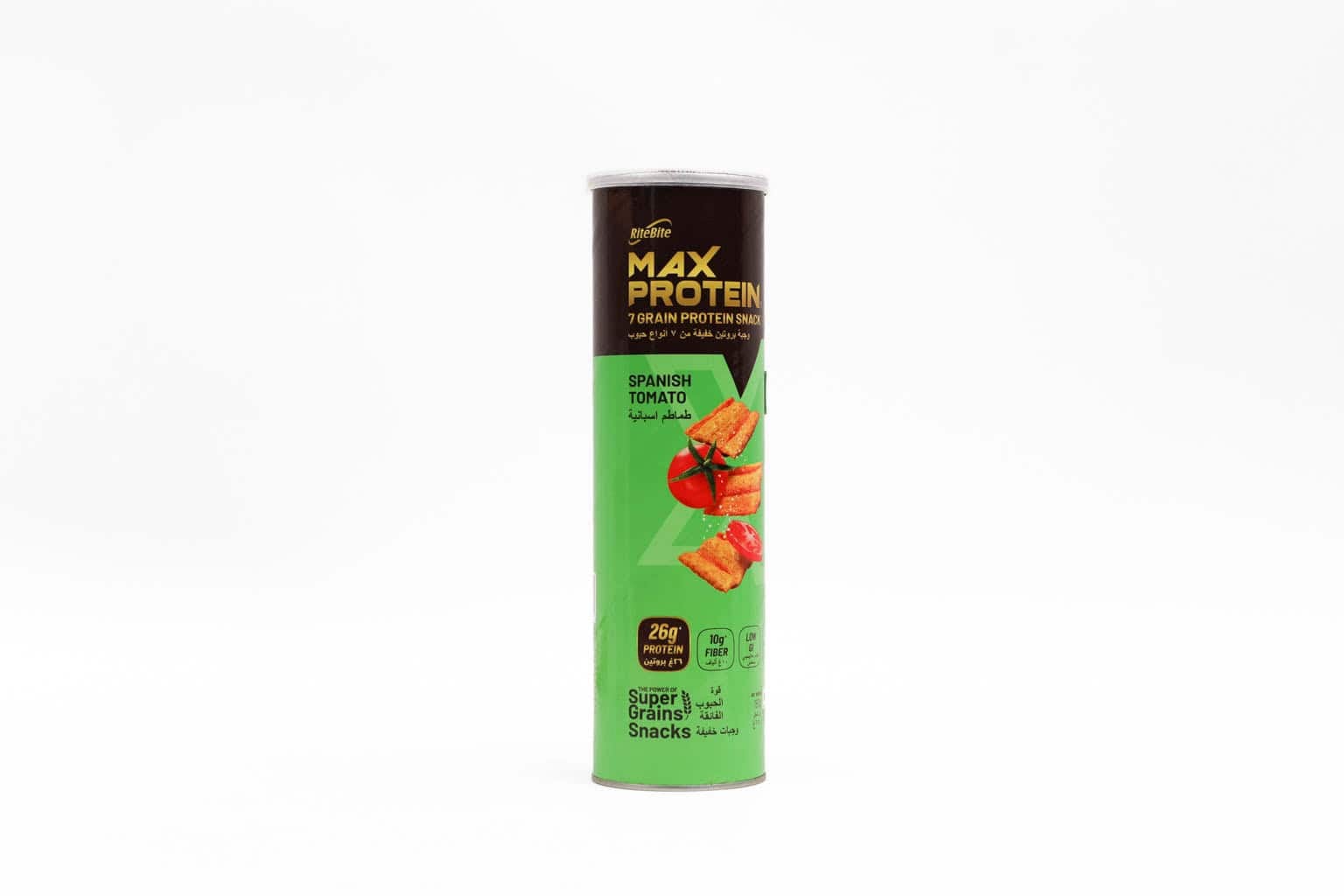 RiteBite Max Protein Chips Spanish Tomato Can – 150g