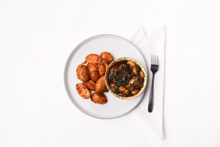Greenspoon Freshly Made & Chilled Caribbean Oxtail With Spiced Baby Potatoes - 520g