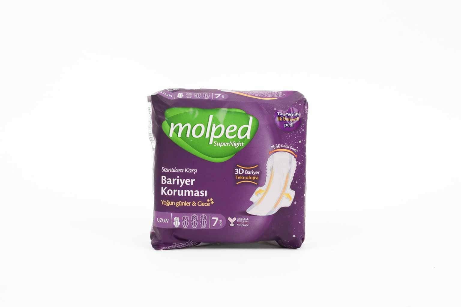 Molped Supernight Extra Long – 6 Pieces