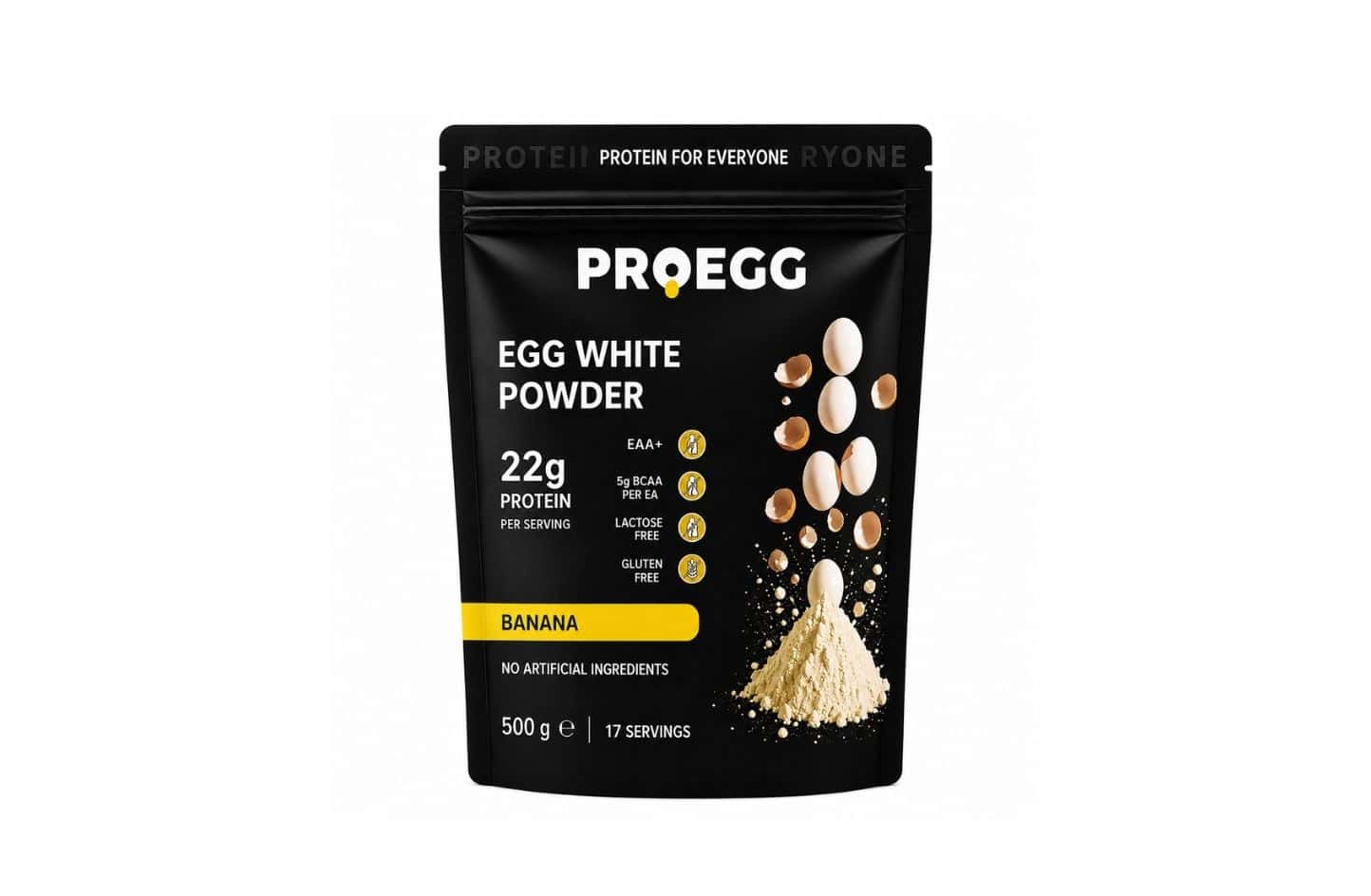 Proegg Egg White Banana Powder – 500g