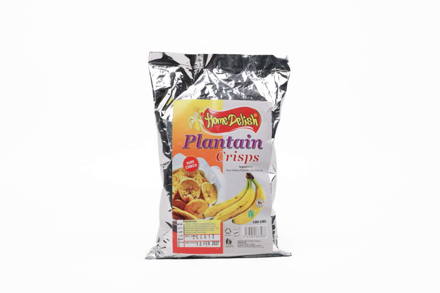 Home Delish Plantain Salted – 100g