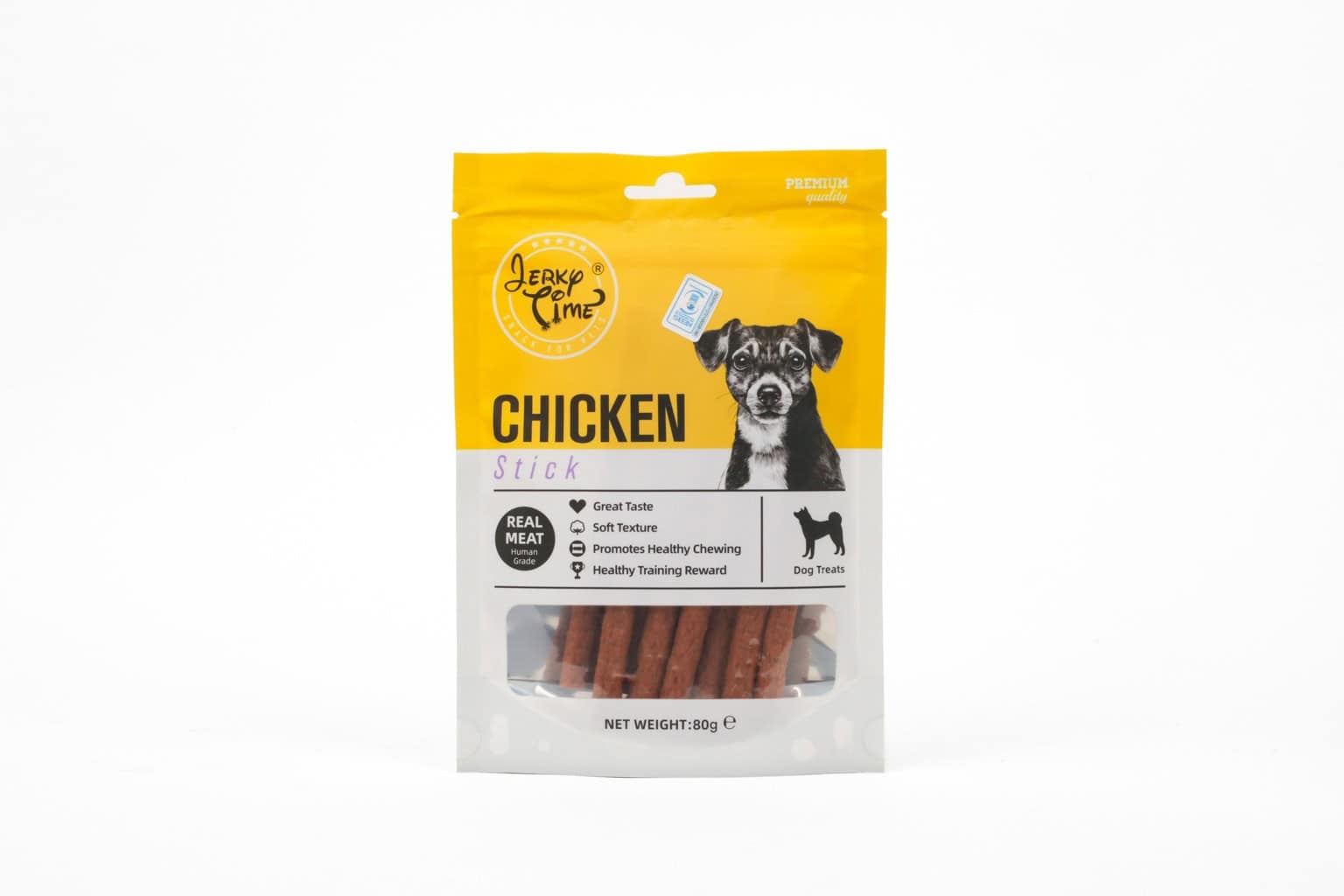 Jerky Time Dog Chicken Sticks – 80g