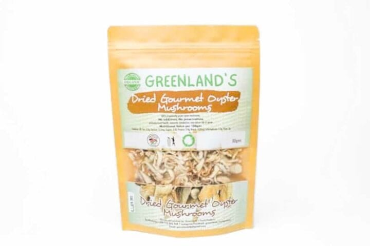 Greenlands Dried Gourmet Oyster Mushrooms - 80g