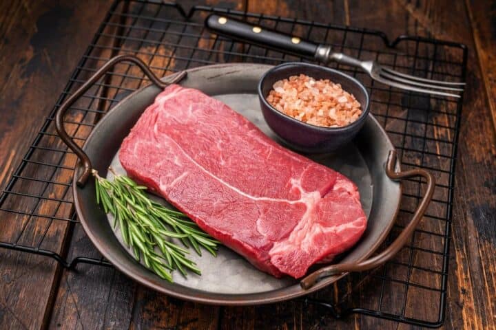 Greenspoon Beef Top Rump Steak - 500g (Frozen)