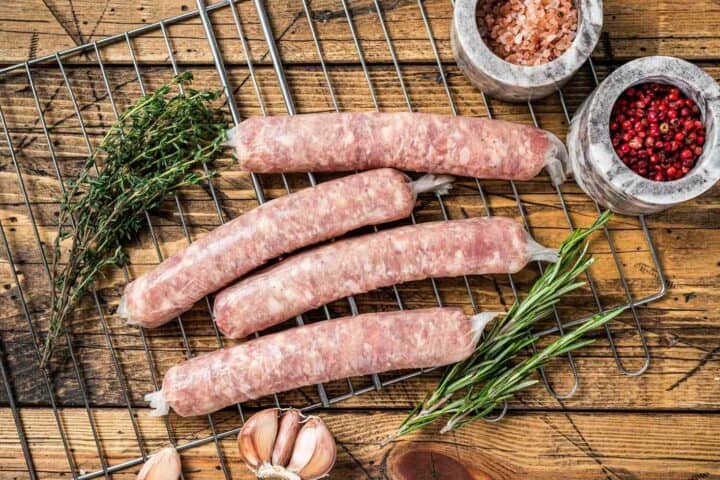 Ololo Farm Apple, Fennel & Mustard Seed Pork Sausages - 500g
