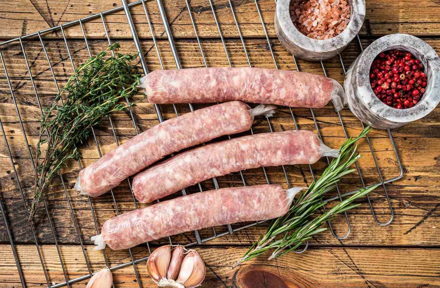 Ololo Farm Apple, Fennel & Mustard Seed Pork Sausages – 500g