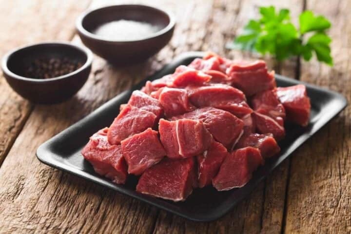 Greenspoon Regular Beef Cubes (Frozen)