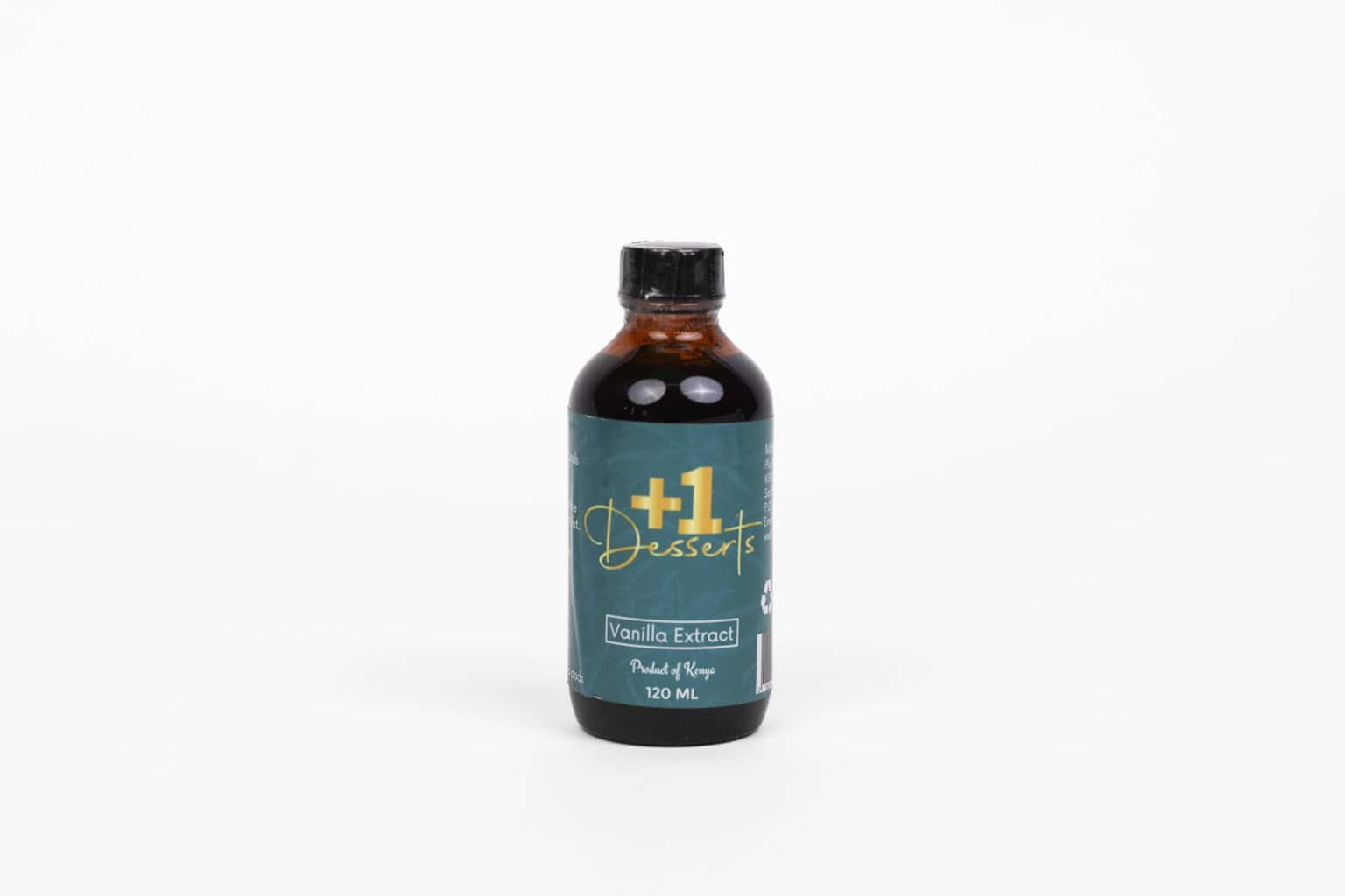 +1 Desserts Vanilla Extract (Alcoholic) – 120ml