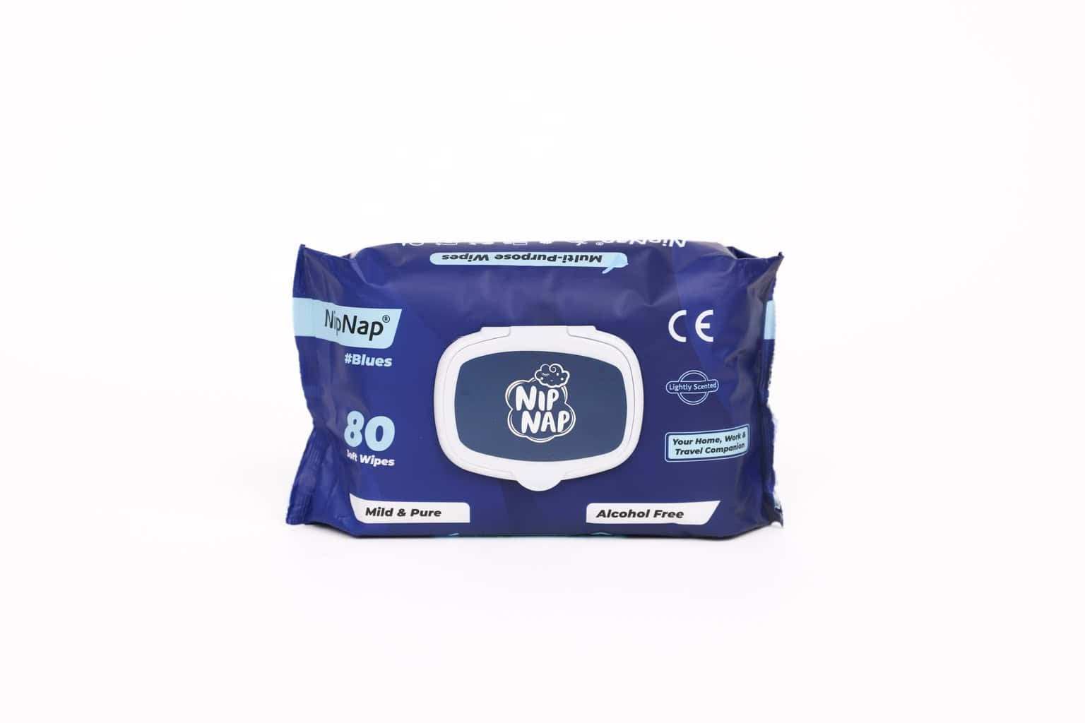 NipNap Multipurpose Wipes – 80 Sheets