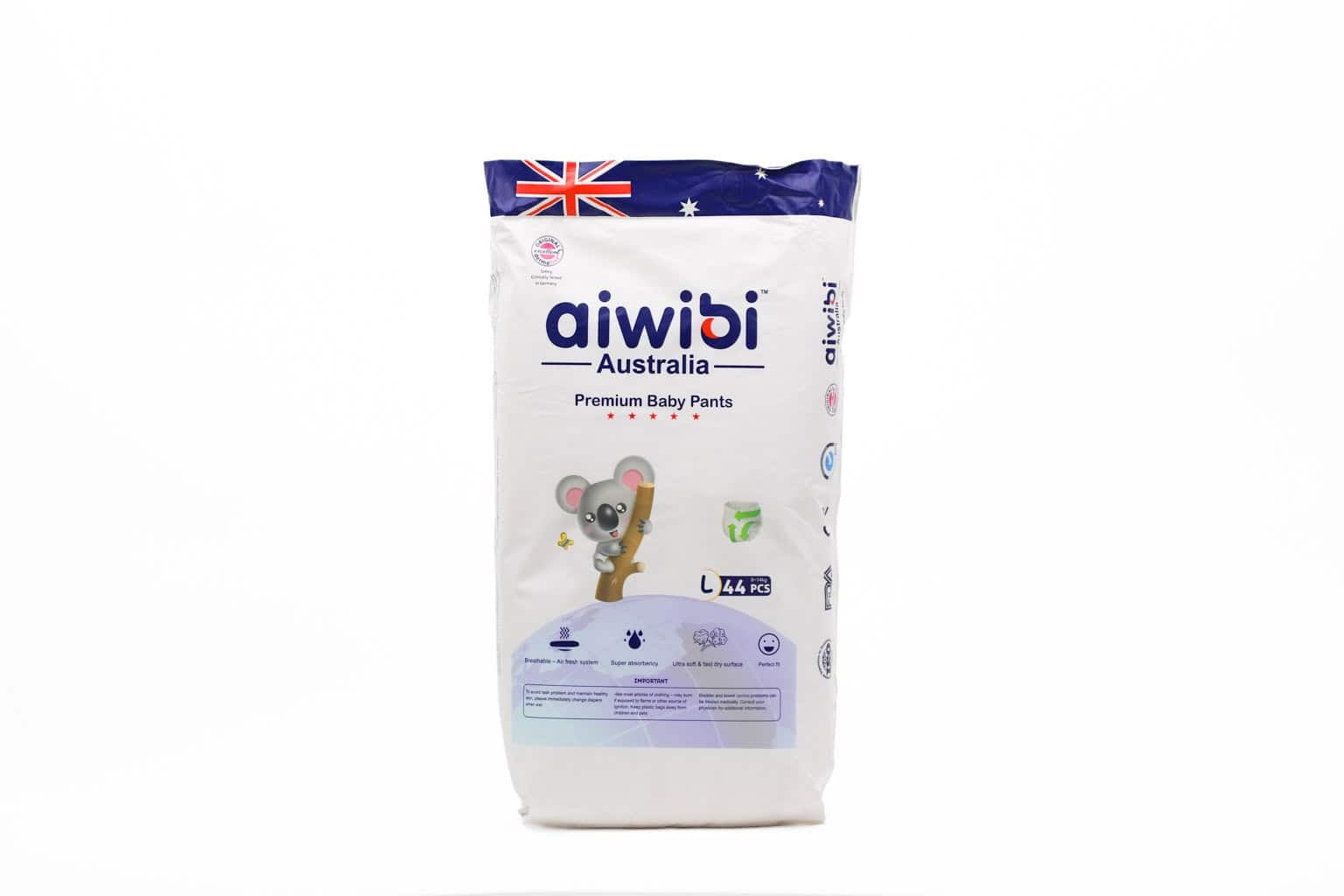 Aiwibi Baby Pants | Large – 44 Pieces (9Kg – 14Kg)