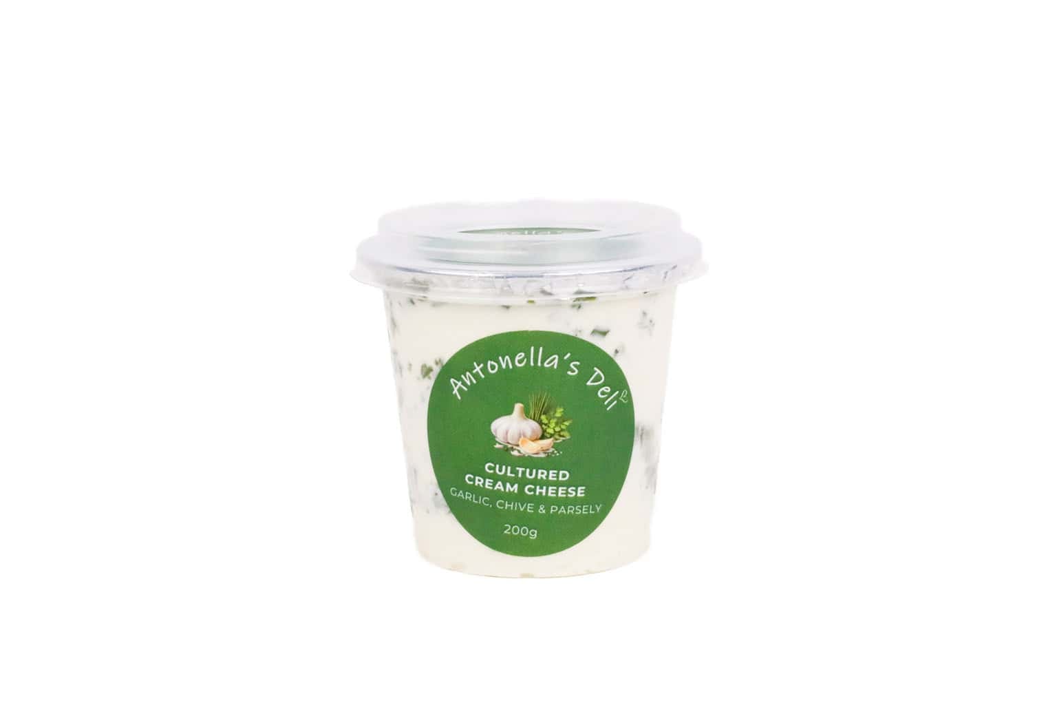 Antonella’s Deli Garlic, Chives & Parsley Cream Cheese – 200g