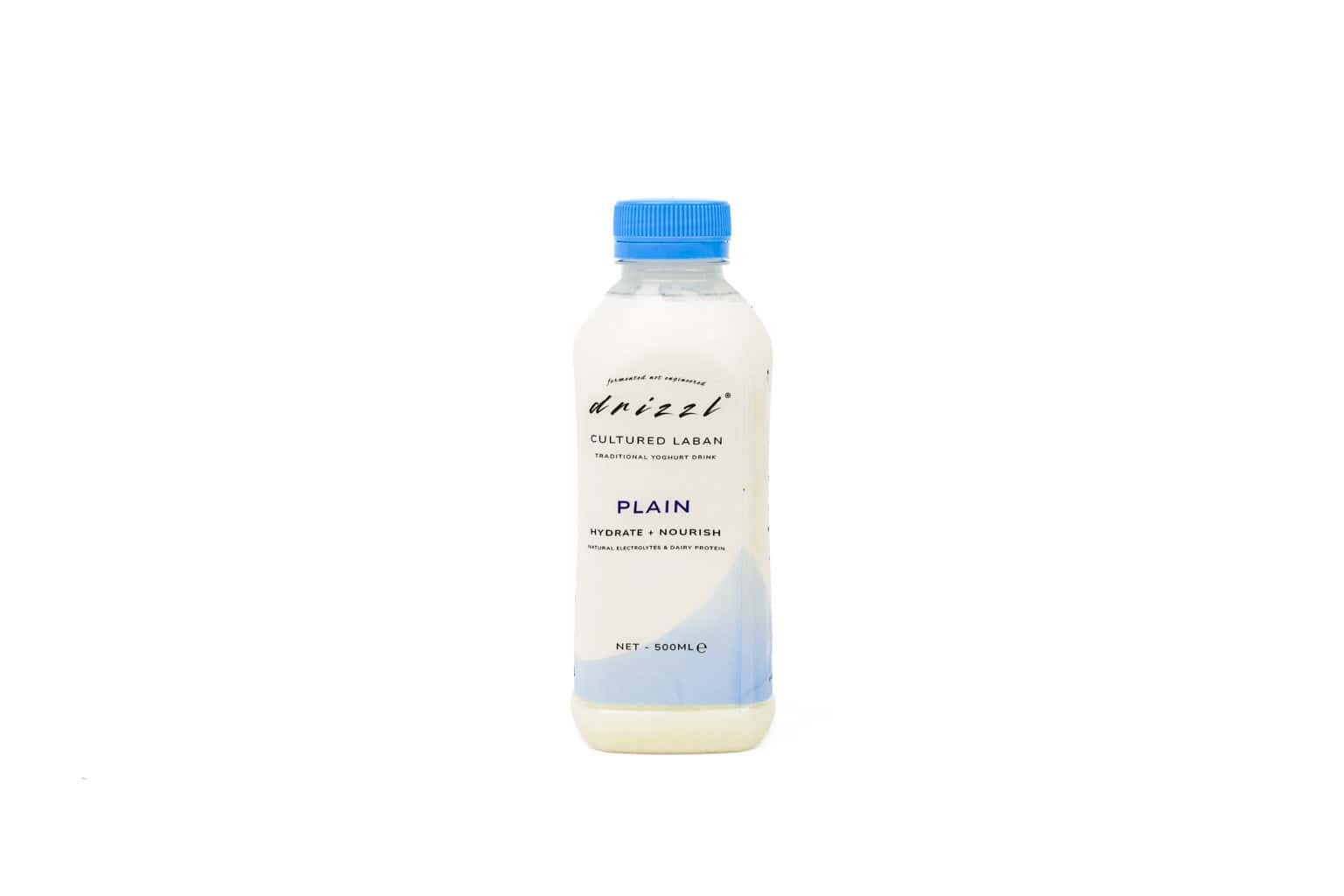 Drizzl Cultured Laban Plain Probiotic Yoghurt – 500ml