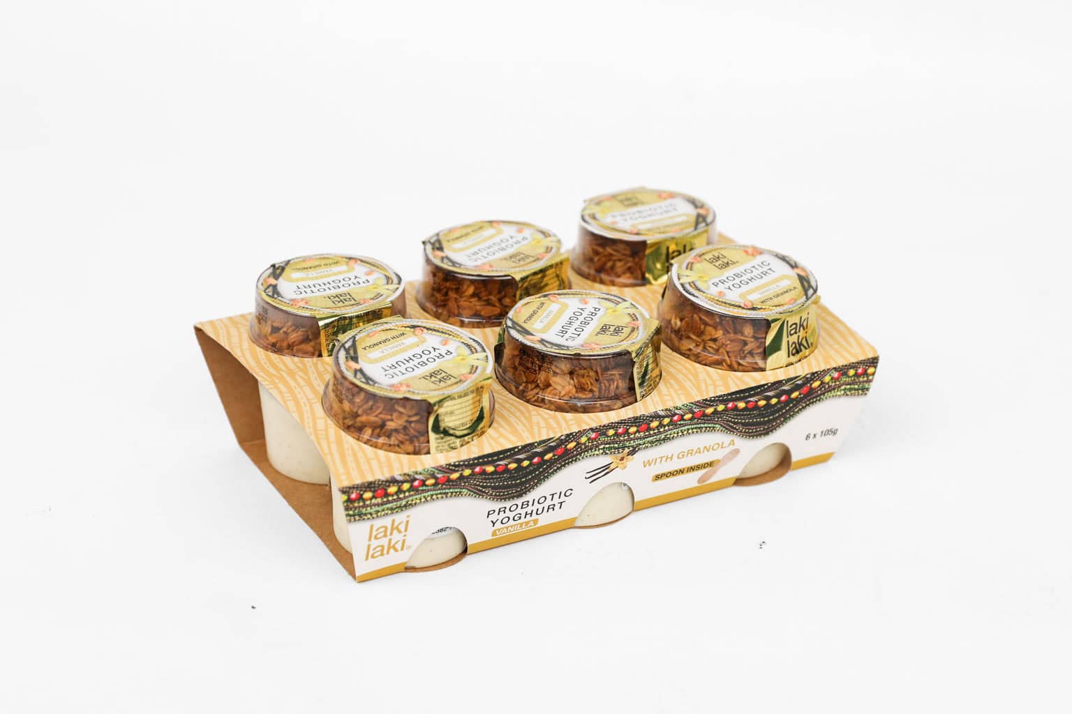 Laki Laki Probiotic Yoghurt Vanilla With Granola