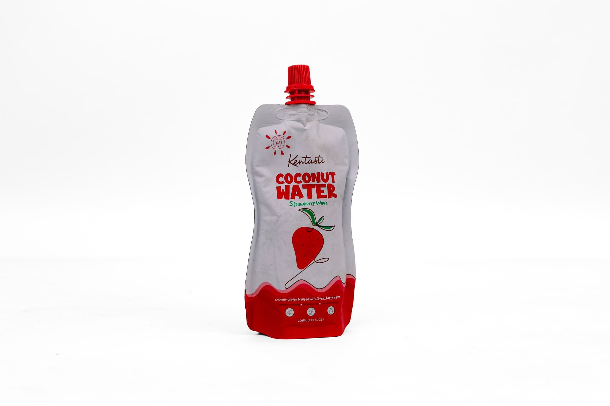 Kentaste Strawberry Wave Coconut Water – 200ml
