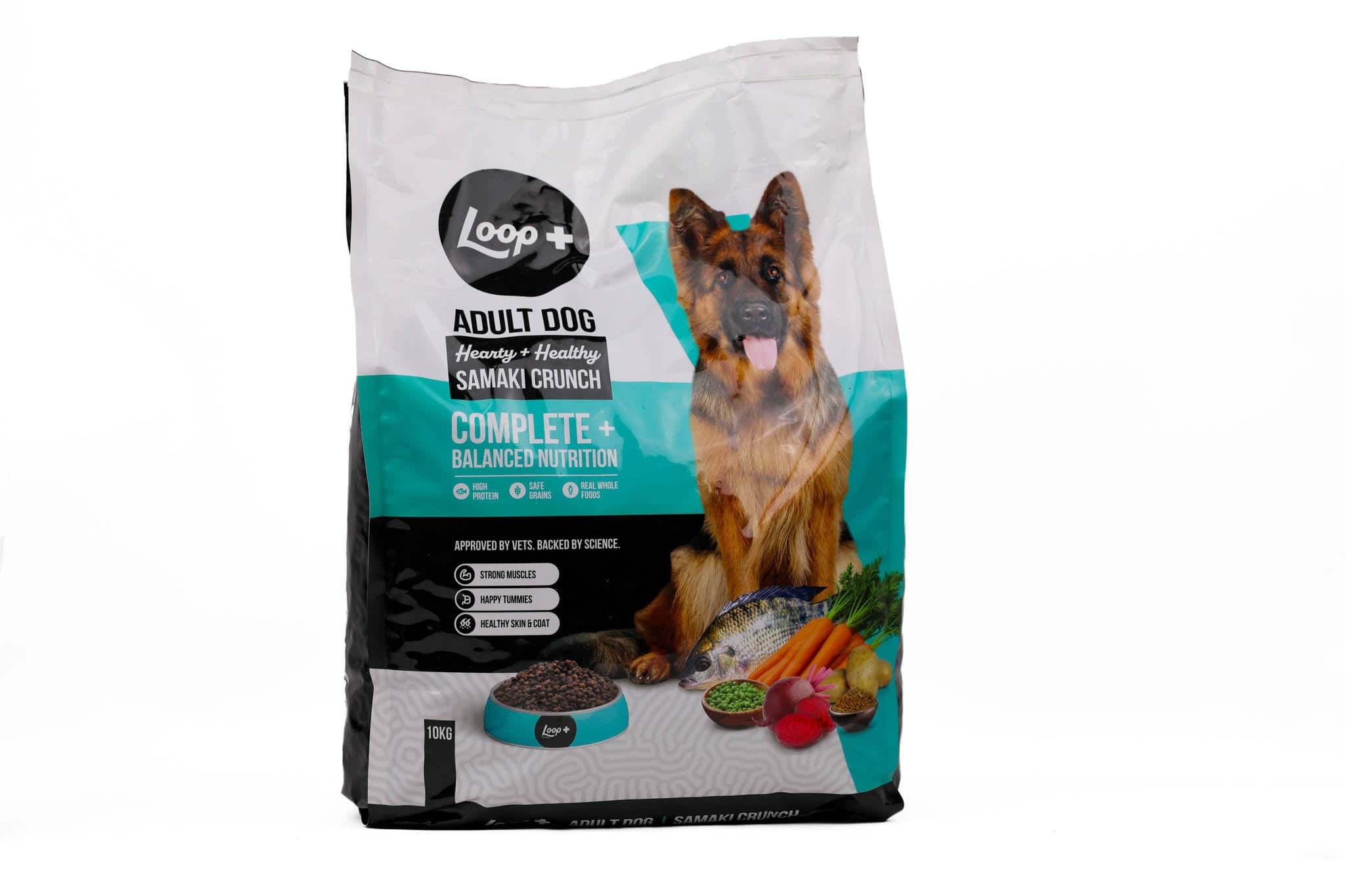 Loop Plus Adult Dog Food Samaki Crunch – 10Kg