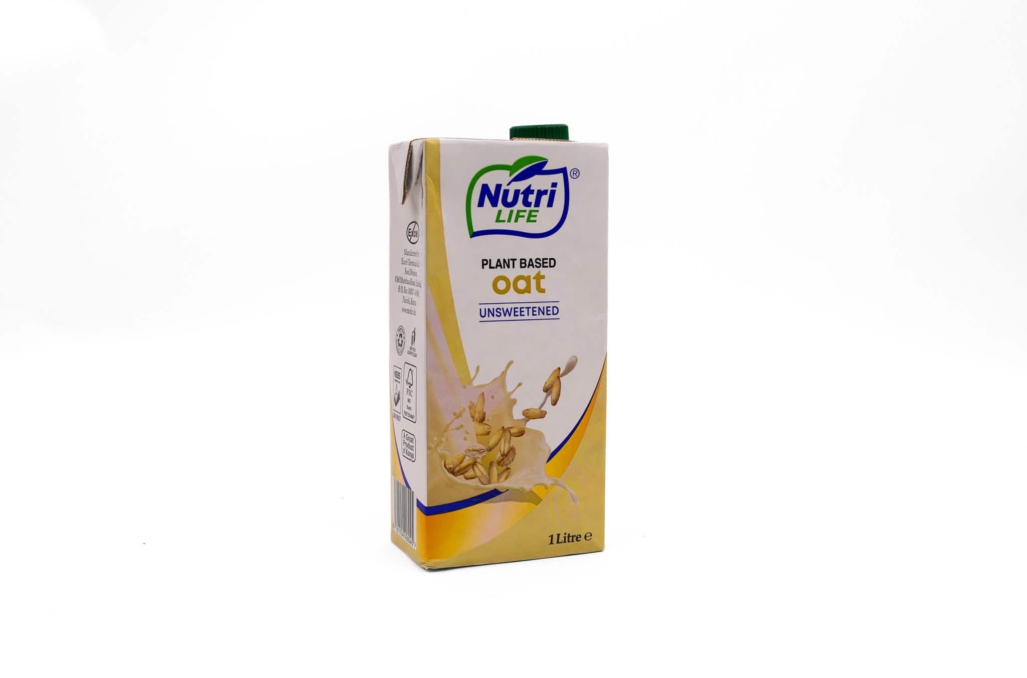 Nutri Life Unsweetened Oat Milk – 1L