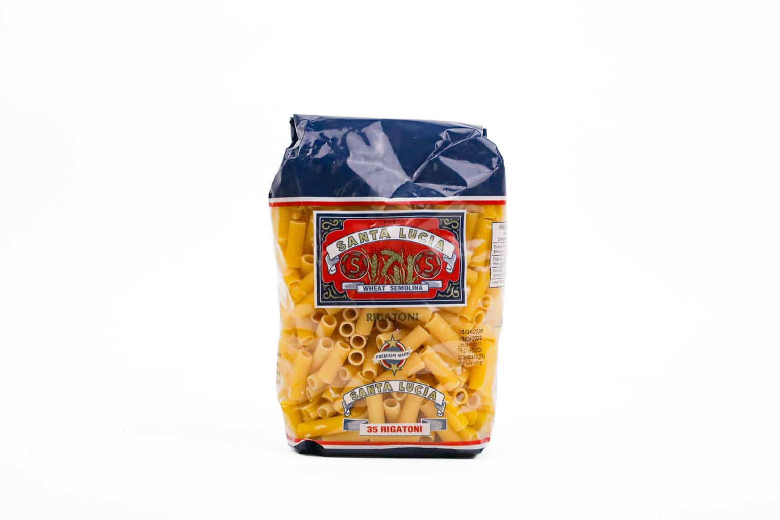 Santa Lucia Rigatoni Pasta – 500g