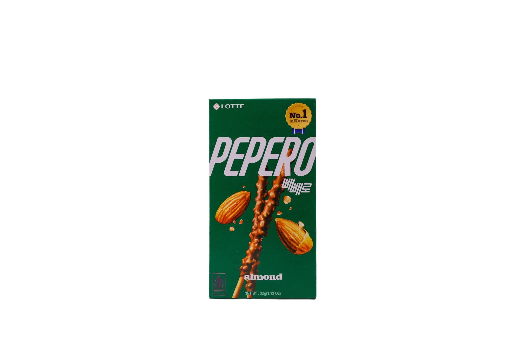 Pepero Almond Chocolate Sticks – 32g