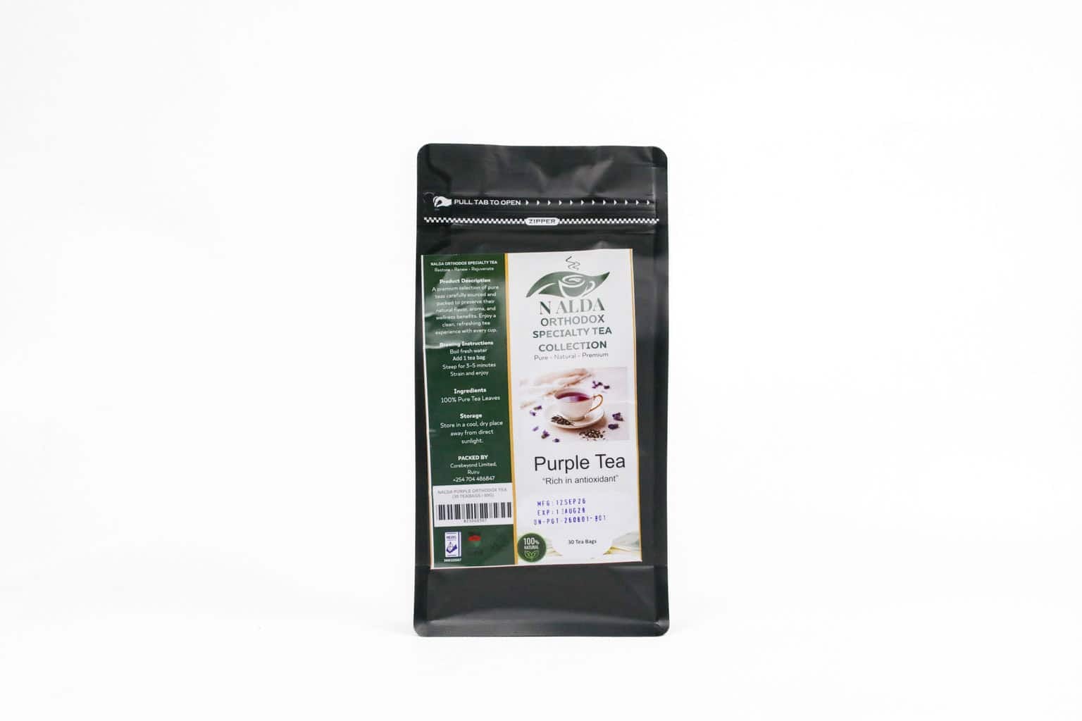 NALDA Purple Orthodox – 30 Tea Bags