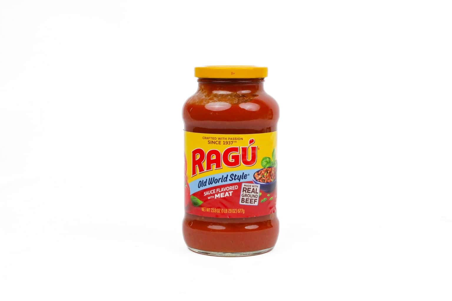 RAGÚ Old World Style Pasta Sauce (Covered with Meat) – 680g