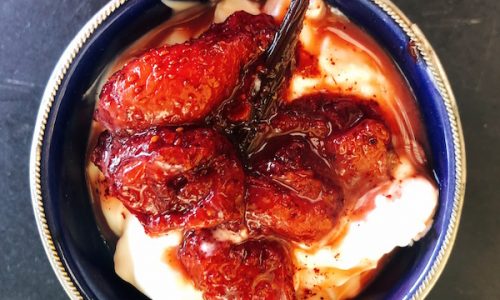 roasted-strawberries-yoghurt-greenspoon-recipe-feat