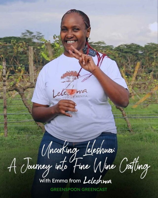🌟 Get ready to be blown away by our incredible featured producer of the week: @leleshwa! 🍷🌱 This Kenyan-owned winemaking company has an enchanting vineyard at Morendat Farm. 🏞️☀️ With their grapes soaking up the equatorial sunshine, they're in for a flavor extravaganza! 😍🍇⁠
⁠
With temperatures ranging from a cool 6° to a tropical 32° Celsius, and an annual rainfall of 500 to 600mm, every grape develops an incredible range of flavors, resulting in wines that will leave your taste buds pleased! 🍷💃⁠
⁠
Leleshwa's wine collection on Greenspoon is absolutely *chef's kiss* 🌟🍾 Sip on the divine Chenin Blanc, revel in the refreshing Sauvignon Blanc, and indulge your sweet tooth with their delectable Sweet White. 🥂✨ And guess what? Leleshwa has got a brand-new  Grape Vodka! 🍇🍸 Brace yourself for an explosion of flavors and a whole new dimension to their already amazing lineup. 🎉⁠
⁠
Ready to dive into the enchanting world of Leleshwa? Click that link in our bio to watch the full YouTube video! 🎥⁠
⁠
————————————⁠
⁠
🏍 GreenspoonGo: We are now open 7 days a week until 5 pm for delivery within 3 hours!⁠
⁠
📱 Download our app to enjoy our honestly delicious collection at the touch of a button! 😎⁠
⁠
🚛 We deliver free* 7 days a week and with a big smile 😁⁠
⁠
🍅 We now have 3000+ honestly delicious products waiting for you! 🍩 🍳 🍻⁠
⁠
⁠👩🏾‍🔬 We research every product on quality, food safety and environmental impact, so you don't have to!⁠
⁠
💸 Better product without breaking the bank!! We price-match with the shops you know! ✅⁠
⁠
🆘 Something wrong? We will refund you same day 🌟⁠
⁠
🇰🇪 Shop local -> shop green 🌿 and support Kenyan entrepreneurs ⁠
⁠
⏩ www.greenspoon.co.ke ⏪⁠
⁠
Good for you, good for the planet 🌍⁠
⁠
*Orders above 5,000 KES⁠
⁠
⁠