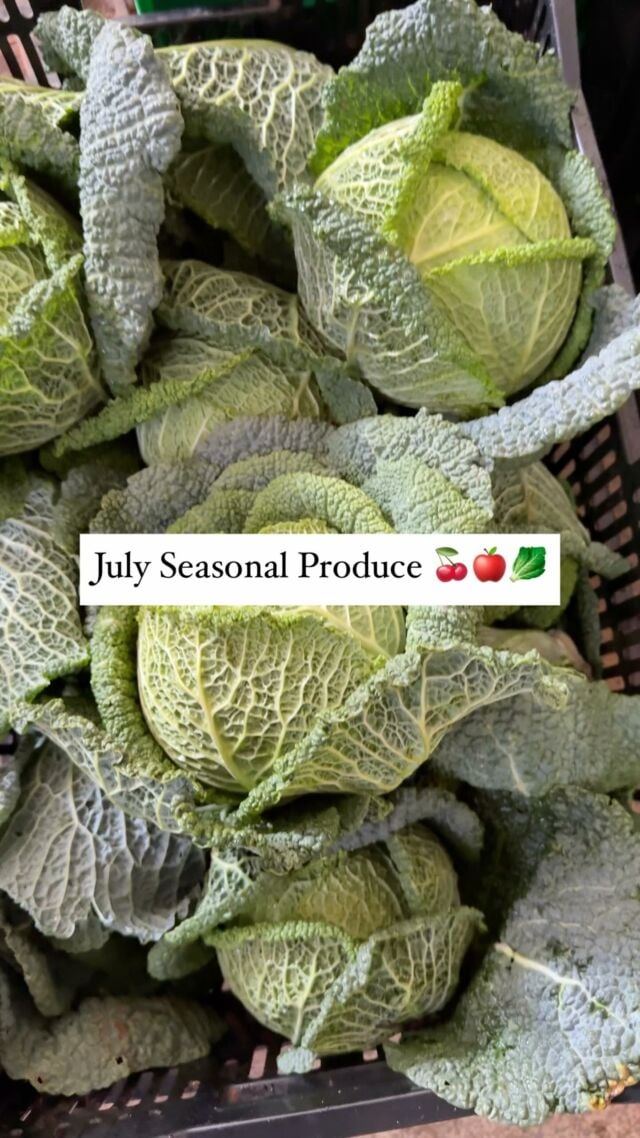 Planning your weekly shopping? 🥑Here’s our seasonal produce for the month!